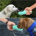 Portable Pet Water Bottle Dispenser Feeder