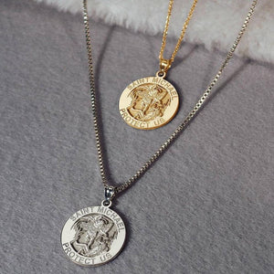 St. Michael, the Archangel - Protects Us Pendant Necklace