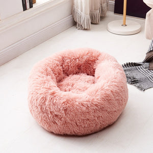 Pet Bed Fluffy Donut Round Sofa for Small, Medium, Large Dogs and Cats