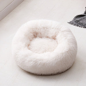 Pet Bed Fluffy Donut Round Sofa for Small, Medium, Large Dogs and Cats