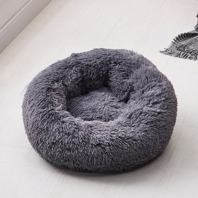 Pet Bed Fluffy Donut Round Sofa for Small, Medium, Large Dogs and Cats