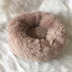 Pet Bed Fluffy Donut Round Sofa for Small, Medium, Large Dogs and Cats