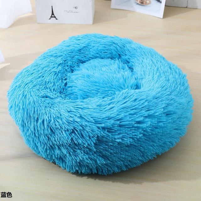 Pet Bed Fluffy Donut Round Sofa for Small, Medium, Large Dogs and Cats