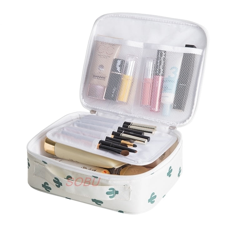 Travel Makeup Bag Organizer Waterproof Portable Toiletry Storage