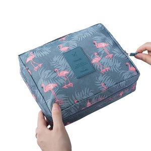 Travel Makeup Bag Organizer Waterproof Portable Toiletry Storage