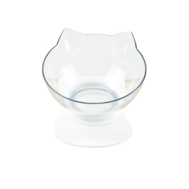 Tilted Cat Bowl/s With Stand