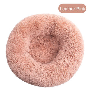 Pet Bed Fluffy Donut Round Sofa for Small, Medium, Large Dogs and Cats