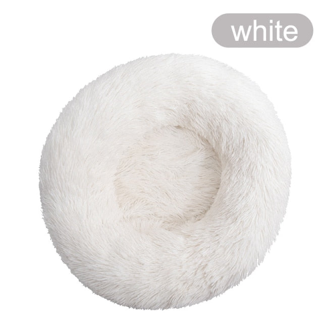 Pet Bed Fluffy Donut Round Sofa for Small, Medium, Large Dogs and Cats