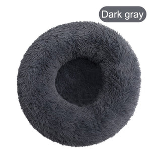 Pet Bed Fluffy Donut Round Sofa for Small, Medium, Large Dogs and Cats