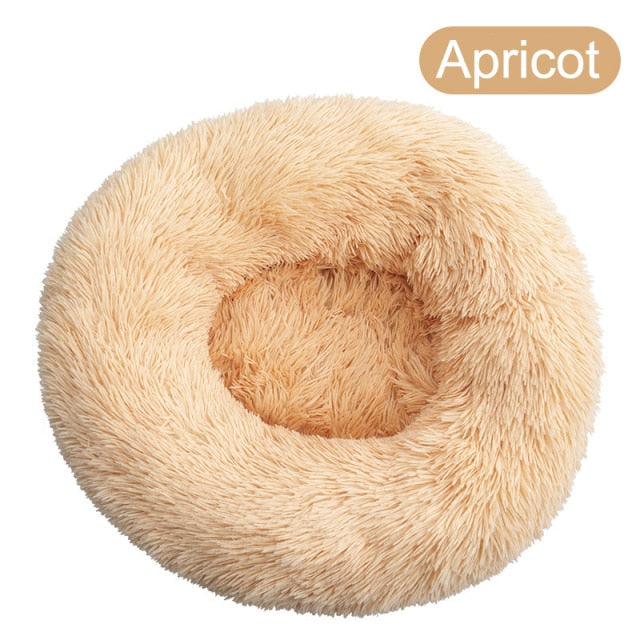 Pet Bed Fluffy Donut Round Sofa for Small, Medium, Large Dogs and Cats