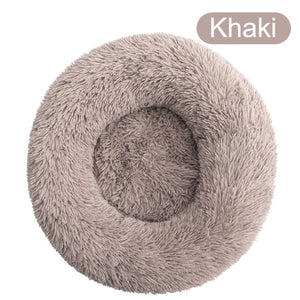 Pet Bed Fluffy Donut Round Sofa for Small, Medium, Large Dogs and Cats