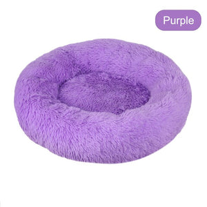 Pet Bed Fluffy Donut Round Sofa for Small, Medium, Large Dogs and Cats