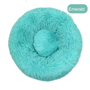 Pet Bed Fluffy Donut Round Sofa for Small, Medium, Large Dogs and Cats