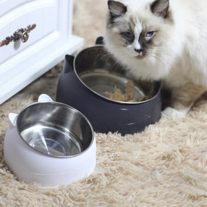 Pet Cat Feeder Bowl