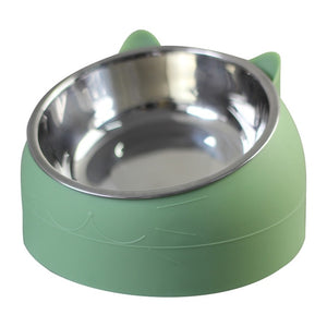 Pet Cat Feeder Bowl