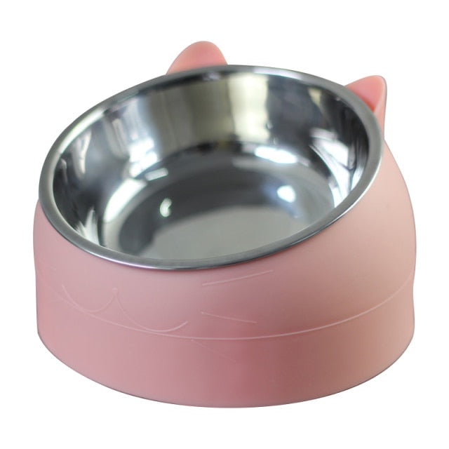 Pet Cat Feeder Bowl