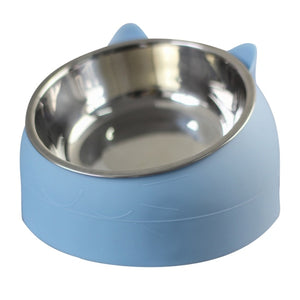 Pet Cat Feeder Bowl