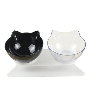 Pet Cat Feeder Bowl