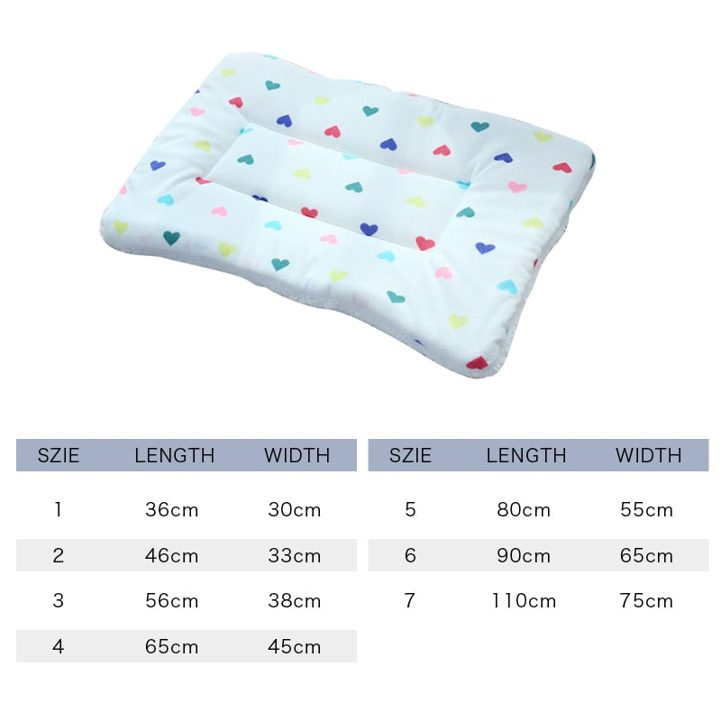 Pet Sleeping Bed Cushion for Small Medium Cats and Dogs