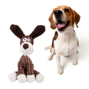 Squeaky, Dog Chew Bite Resistant Plush Toy for Small, Medium and Large Pet Dog