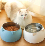 Pet Cat Feeder Bowl
