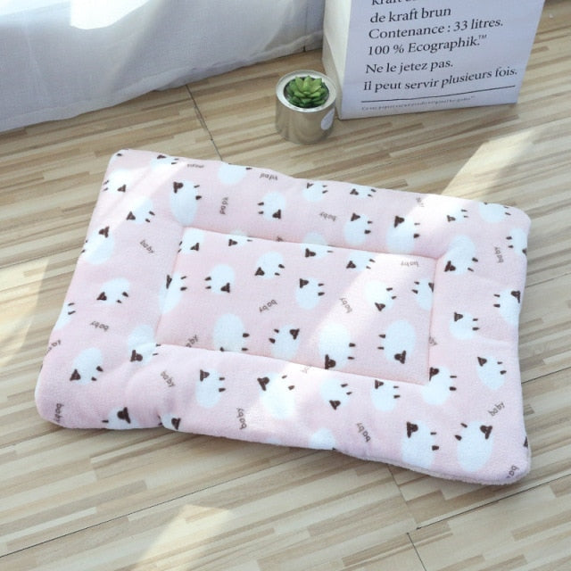 Pet Sleeping Bed Cushion for Small Medium Cats and Dogs