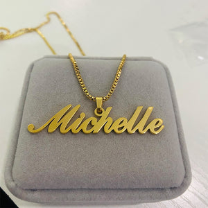 Personalized Name Handmade Custom Jewelry Pendant Necklace for Men and Women