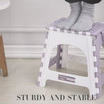 Foldable Various Height Step Stool Portable Chair Seat