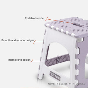 Foldable Various Height Step Stool Portable Chair Seat