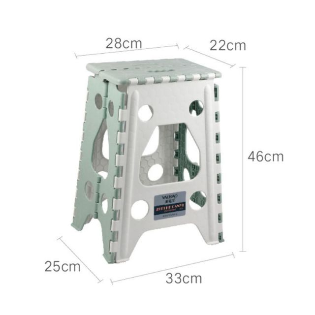 Foldable Various Height Step Stool Portable Chair Seat