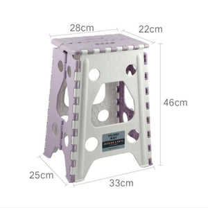 Foldable Various Height Step Stool Portable Chair Seat