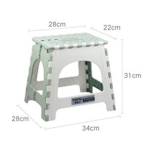 Foldable Various Height Step Stool Portable Chair Seat