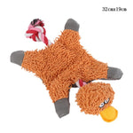 Squeaky, Dog Chew Bite Resistant Plush Toy for Small, Medium and Large Pet Dog