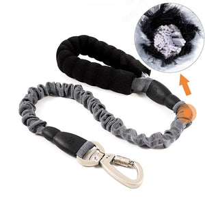 Dog Leash Reflective Rope with Padded Handle and Anti-Pull Mechanism