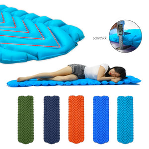 Inflatable Outdoor Camping Sleeping Pad Ultralight Waterproof