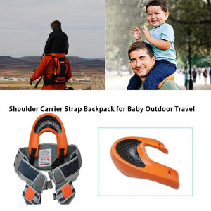 Hands-Free Shoulder Carrier Child Strap Rider For 2-5 Year Old