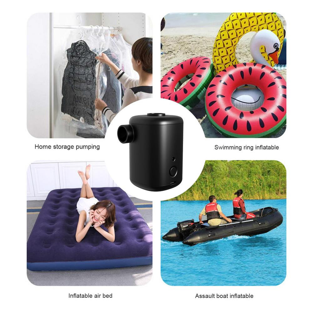 Portable Mini Electric Air Pump with Rechargeable Battery