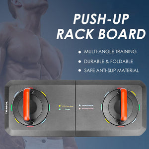 Push Up Rack Board with 360° Rotate Adjustable Workout Handles