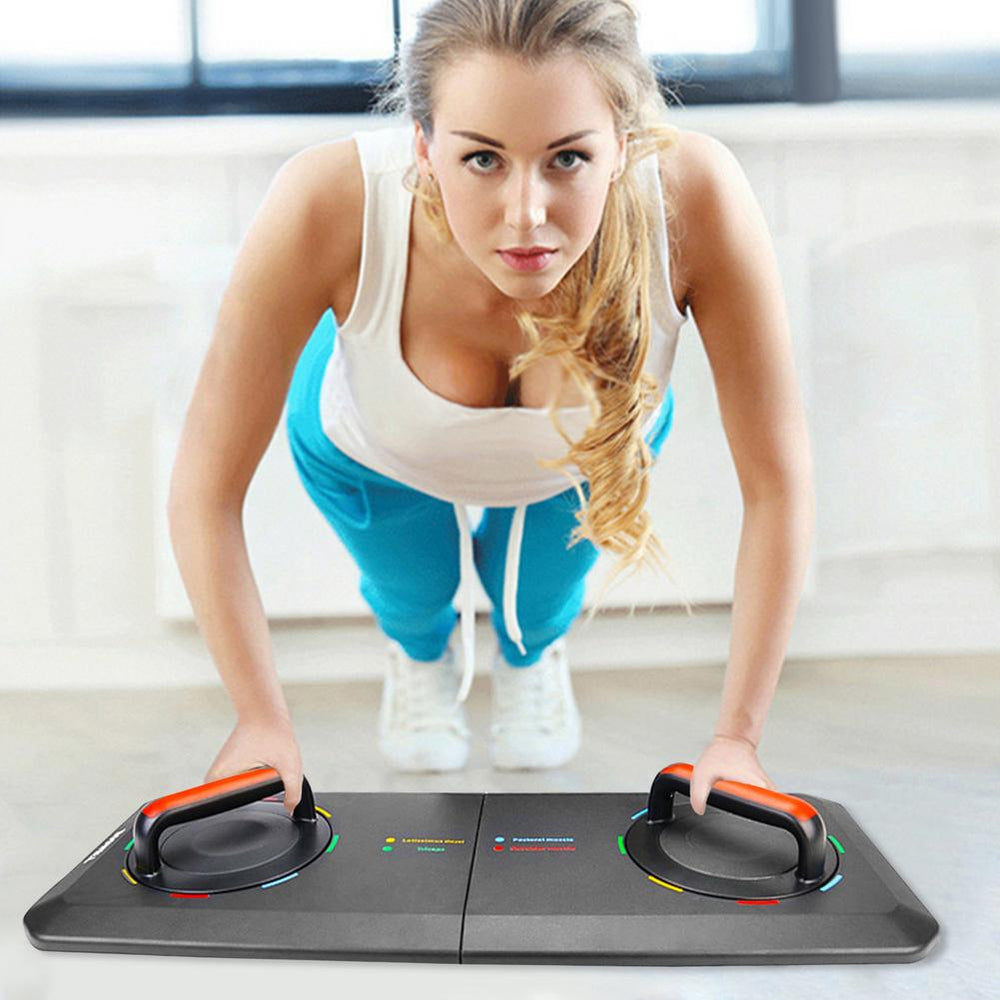 Push Up Rack Board with 360° Rotate Adjustable Workout Handles