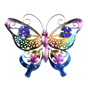 Butterfly Sculpture Metal Wall Art Decor