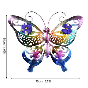 Butterfly Sculpture Metal Wall Art Decor