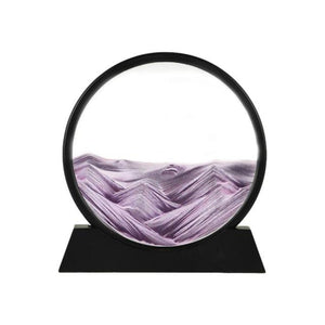 Moving 3D Sand Art Picture Frame Glass Decor