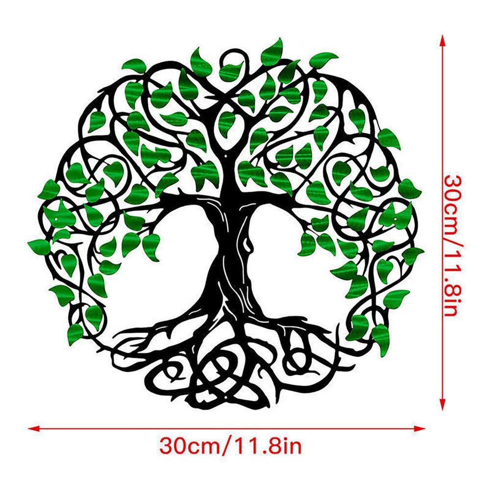 Family Tree of Life Metal Wall Art Decor